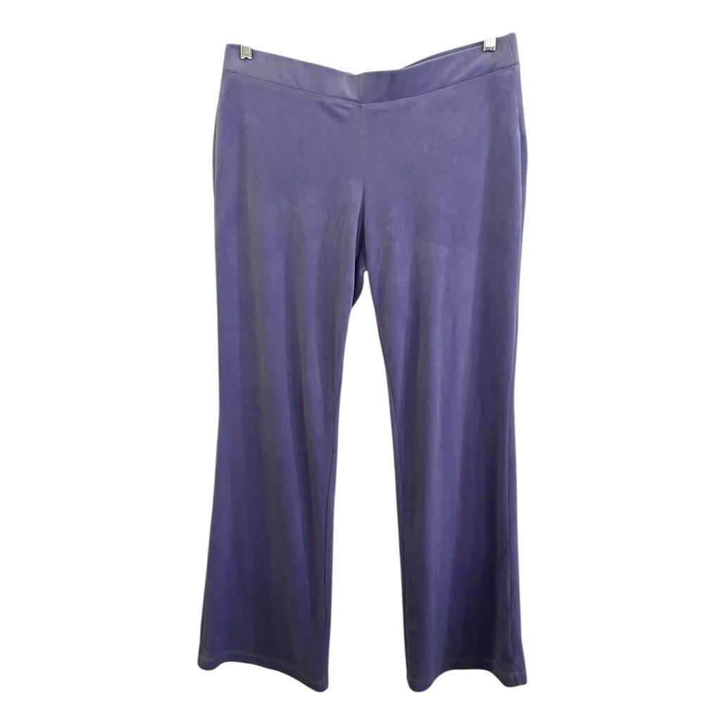 Juicy Couture Bling Velour Pants Freesia Purple Size Large